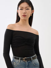 Off Shoulder Long Sleeve Top