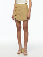 Skort With Chinese Knot Detail