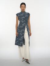Denim Cheongsam Top