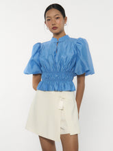 Asymmetric Wrap Skort