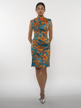 Flora Jacquard Sleeveless Dress