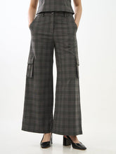 Cargo Plaid Pants
