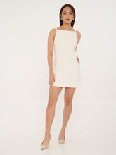Boat Neck Short Dress