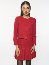 Tweed Cropped Cardigan