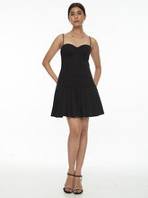 Pleated Waist Cami Dress