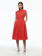 Collar Sleeveless Dress