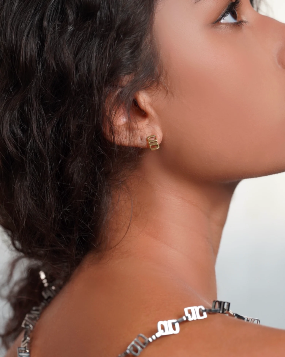 GUNG - Iconic Gold Stud Earrings