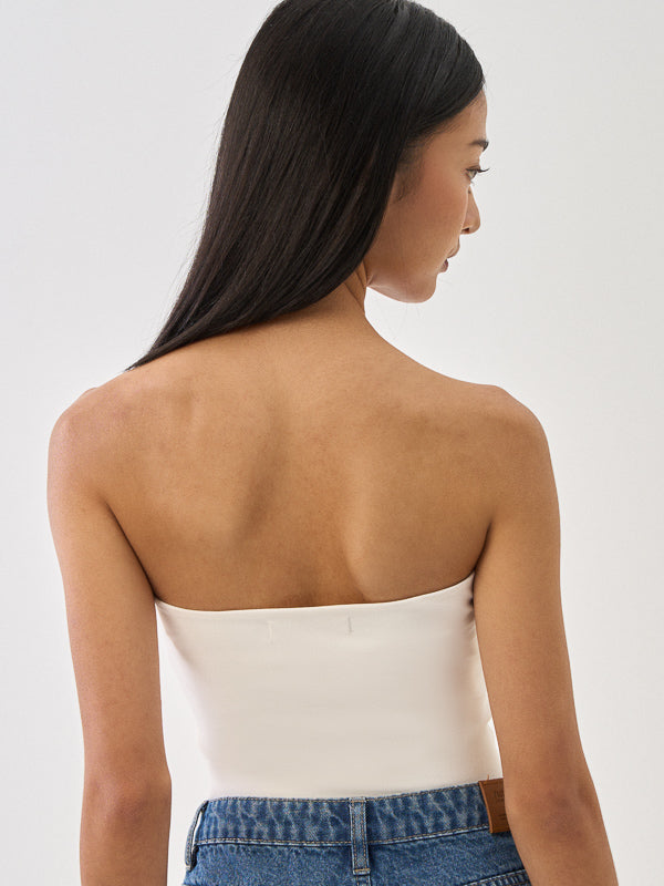 SupraSoft™ Basic Sleeveless Crop Tube Top