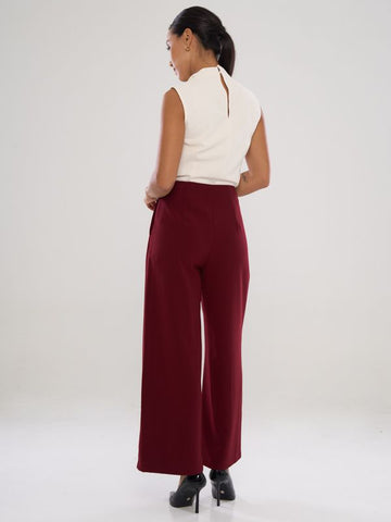 Tailored Straight Leg Pants