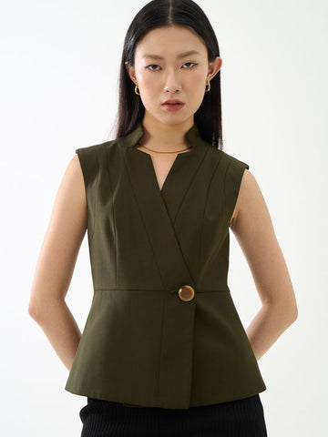 V-Neck Tailored Vest