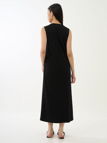 Cotton-Blend Jersey Maxi Dress