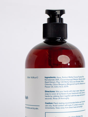 Earthoskin - Bergamot & Peppermint Gentle Hand Wash