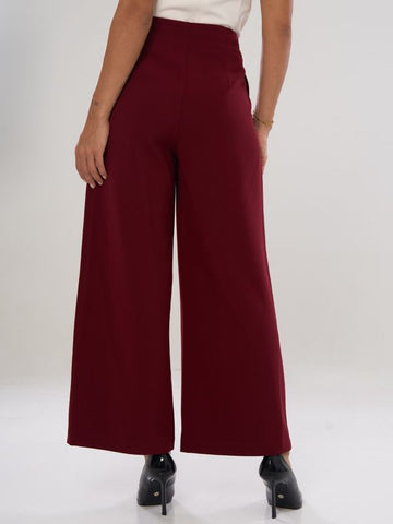 Tailored Straight Leg Pants