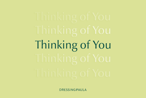 Thinking of You - Lime Green