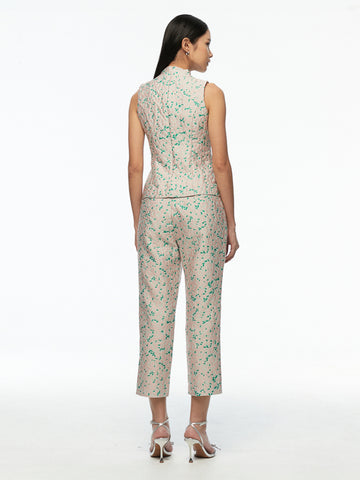 Chinese Knot Sleeveless Top