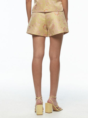 Viscose Jacquard Short