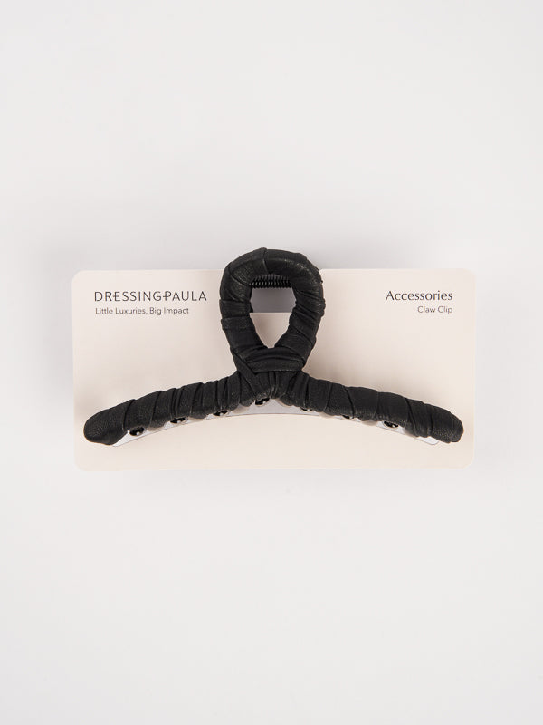 DP Leather Hair Claw Clips