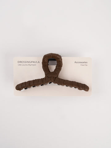 DP Leather Hair Claw Clips