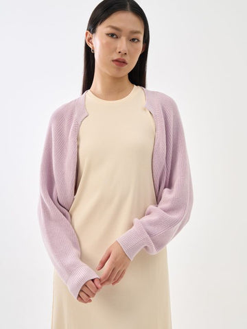 Batwing Sleeve Crop Duster Cardigan