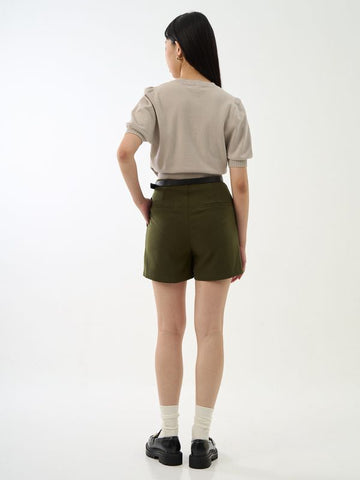 Tailored A-Line Shorts
