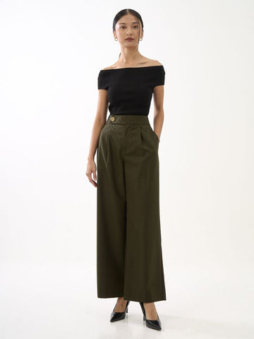 Tailored Straight Leg Trousers