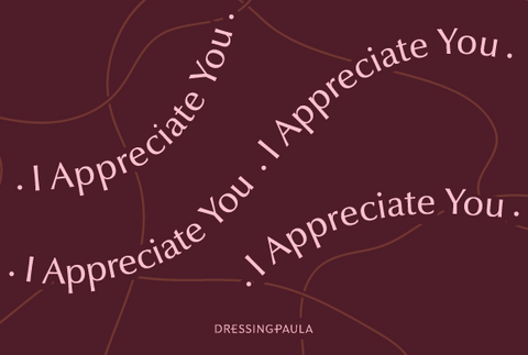 I Appreciate You - Maroon