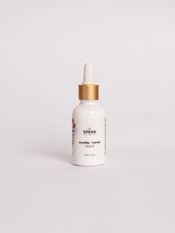The Speak Collective - Rosehip + Carrot Facial Oil