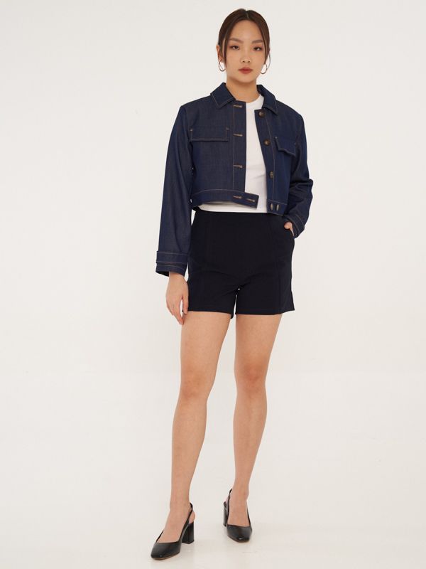 Boxy Cropped Cardigan