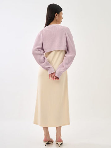 Batwing Sleeve Crop Duster Cardigan