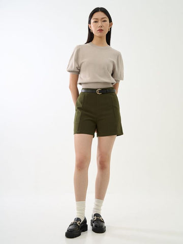 Tailored A-Line Shorts