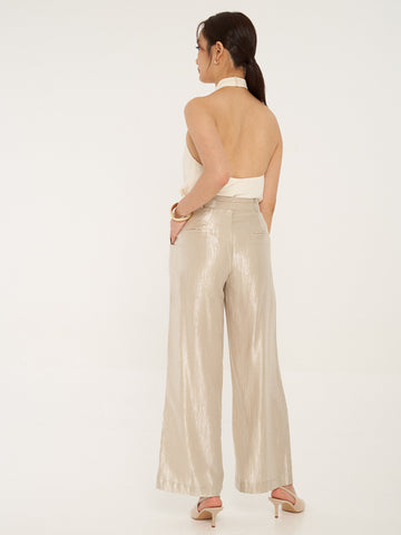 Wide Leg Crepe Pants