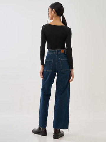 SupraSoft™ Basic V-Neck Long Sleeve Top