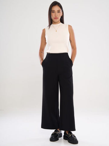 Tailored Straight Leg Pants