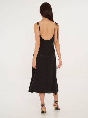 Strappy Low Back Dress