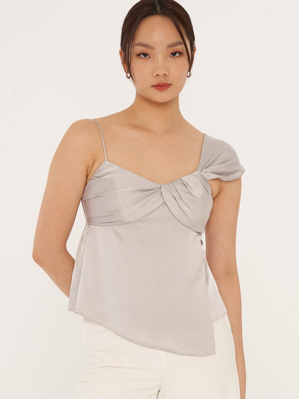 One Shoulder Asymmetrical Top