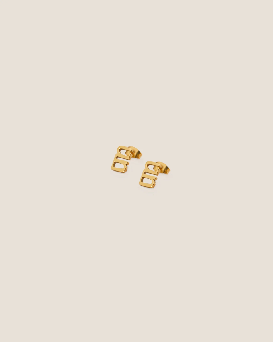 GUNG - Iconic Gold Stud Earrings