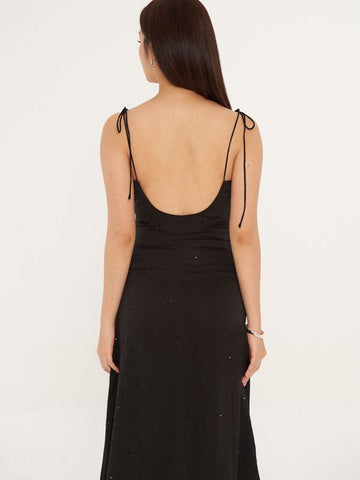 Strappy Low Back Dress