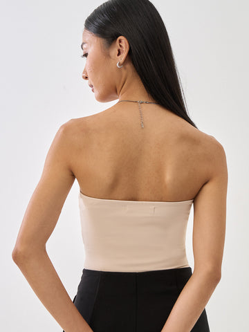 SupraSoft™ Basic Sleeveless Crop Tube Top