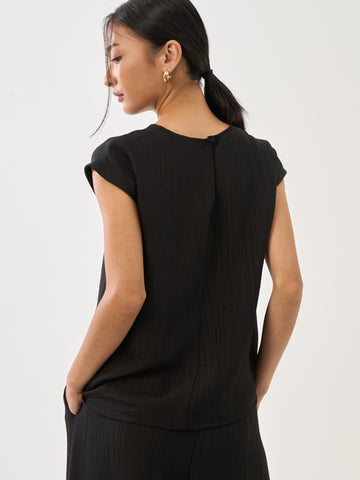 Round Neck Shell Top