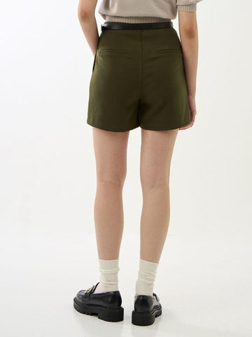 Tailored A-Line Shorts