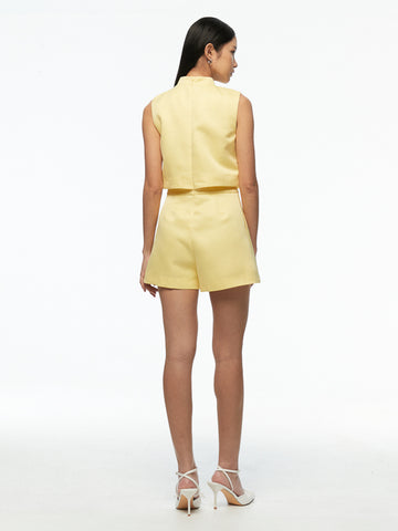 Faux Pearl Detail Playsuit