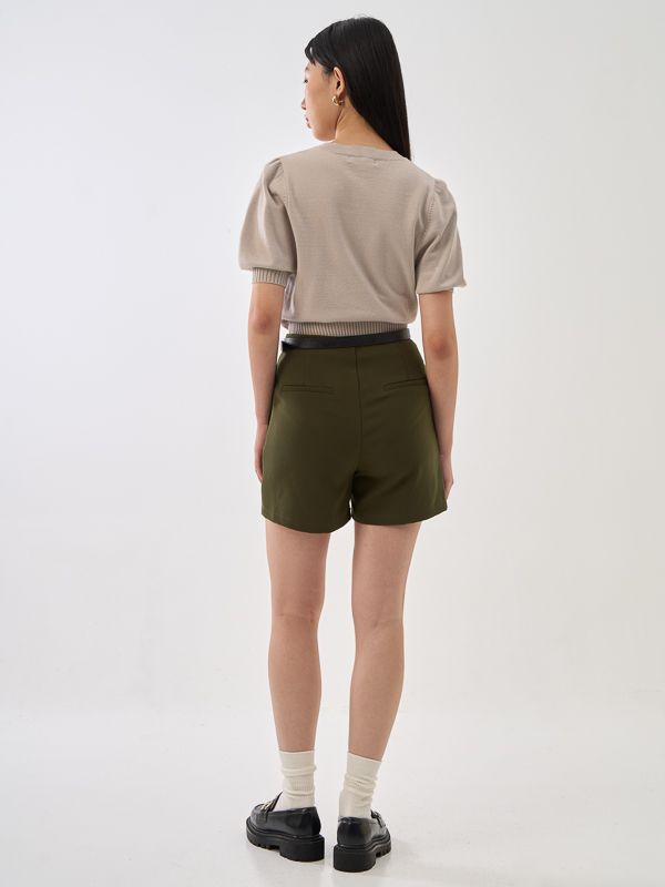 Puff Sleeve Knit Top