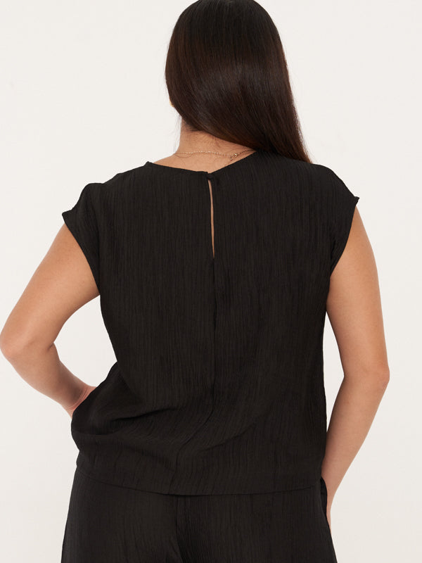 Round Neck Shell Top