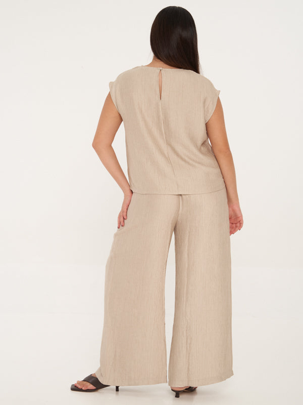 Round Neck Shell Top