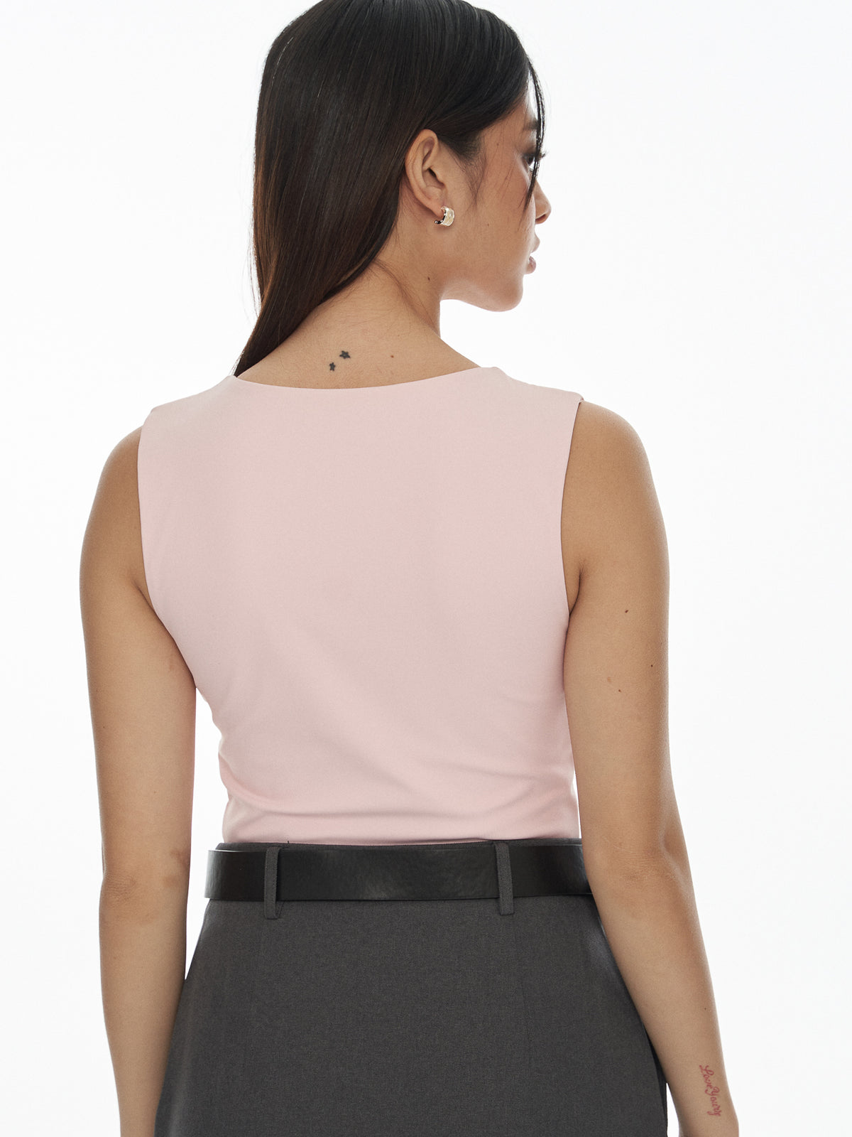 SupraSoft™ Basic Padded V-Neck Crop Top