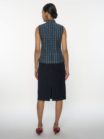 Chinese Knot Denim Top