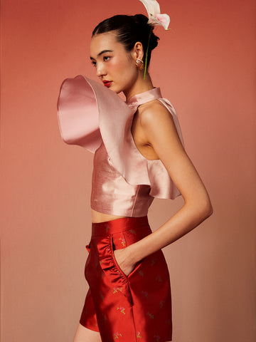 Khoon Hooi X DP : Bougainvillea Top