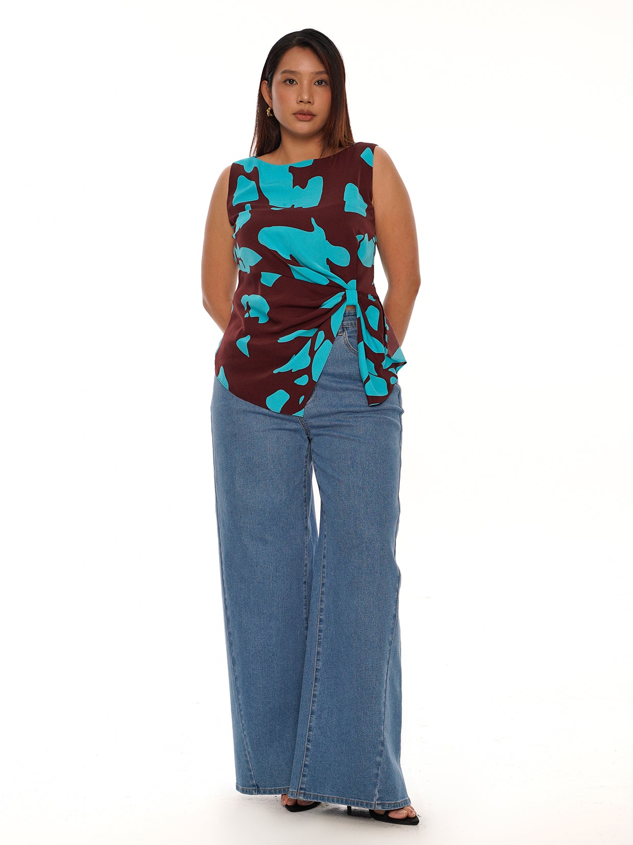 Asymmetric Draped Top