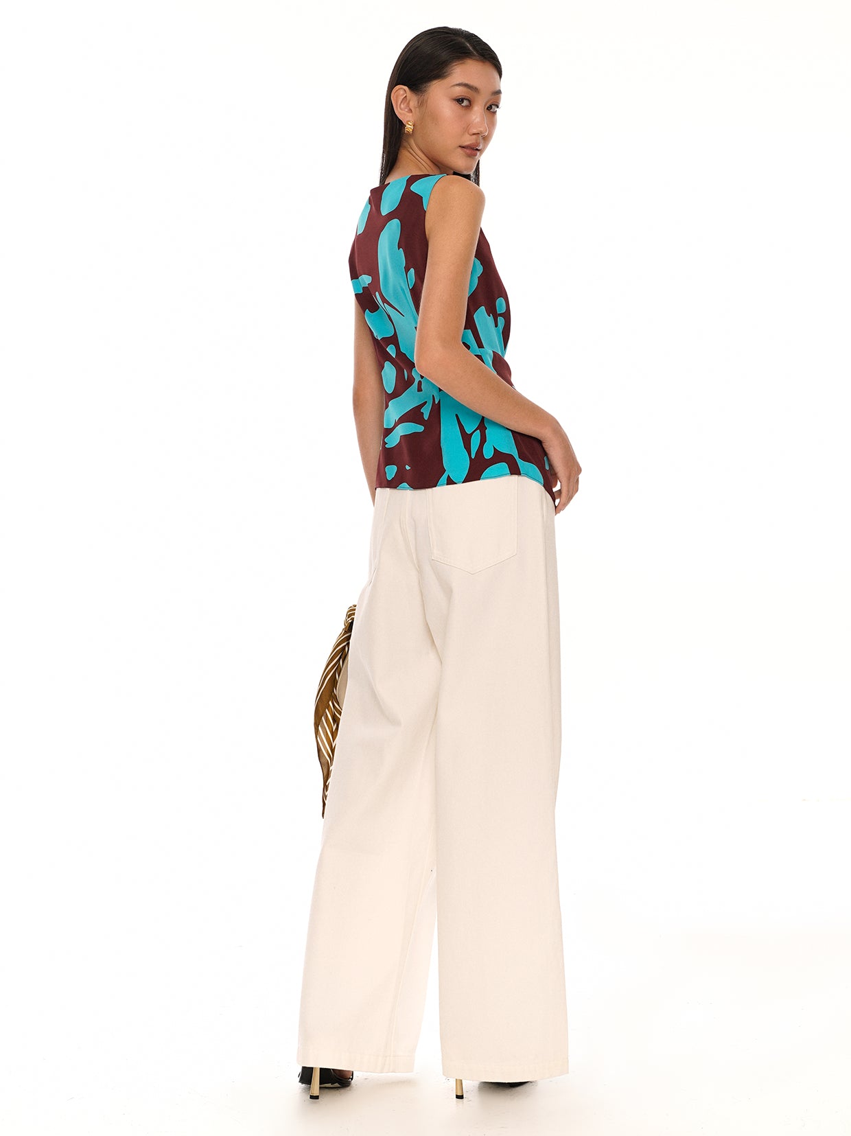 Asymmetric Draped Top