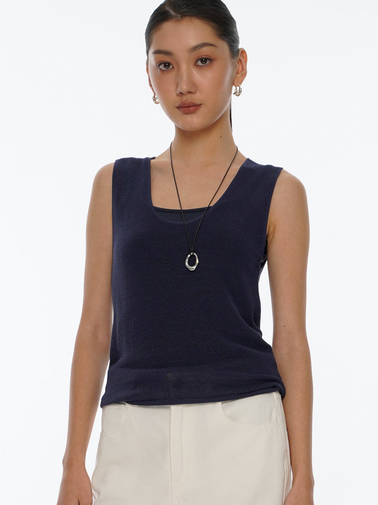Scoop Neck Tank Top